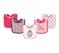 Hudson baby Baberos de algodón unisex para bebé, 5 unidades, talla única