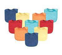 Hudson Baby Baby Rayon de bambú Terry Baberos - azul - talla única