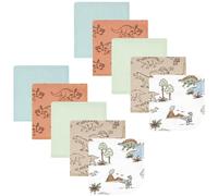 Hudson Baby Paños unisex de franela para bebé, Dinosaur Adventures, 10 unidades, talla única