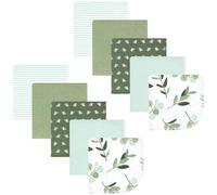 Hudson Baby Paños unisex de franela para bebé, eucalipto, 10 unidades, talla única