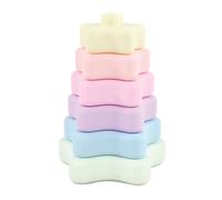 Hudson Baby Silicone apilando la estrella de juguete