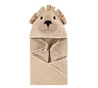 Hudson Baby Unisex Baby Animal Face Hooded Towel, Mint Bunny 1-Pack, One Size