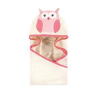 Hudson Baby Unisex Baby Animal Face Hooded Towel, Mint Bunny 1-Pack, One Size