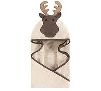 Hudson Baby Unisex Baby Animal Face Hooded Towel, Mint Bunny 1-Pack, One Size