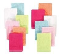 Hudson Baby Unisex Baby Rayon from Bamboo Woven Washcloths 12pk, Tropical, One Size