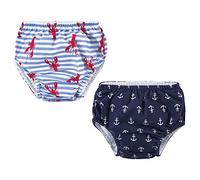 Hudson Baby Unisex Swim Diapers, Anchors, 5 Toddler