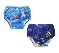 Hudson Baby Unisex Swim Diapers, Coral Reef Dolphin, 18-24 Months
