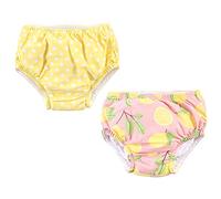 Hudson Baby Unisex Swim Diapers, Pink Lemons, 5 Toddler