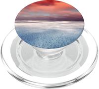 Hudson Bay Canadá con mar océano Hielo y reflexiones Cielo PopSockets PopGrip para MagSafe