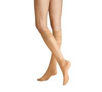 Hudson - Calcetines hasta la rodilla transparentes para mujer, color Beige (Make Up 019), talla 35/38