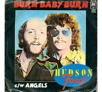 Hudson-Ford - BURN BABY BURN 7 INCH (7" VINYL 45) UK A&M 1974
