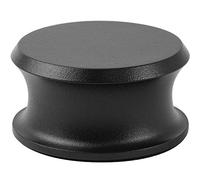 Hudson Hi-Fi BigBen - Estabilizador de Peso récord con Almohadilla Protectora de Cuero, Peso Giratorio de Vinilo, estabilizador LP Duradero y Elegante, se Adapta a Cualquier Tocadiscos, Color Negro.