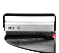 Hudson Hi-Fi Cepillo Limpiador de Discos, Negro, Carbon Brush