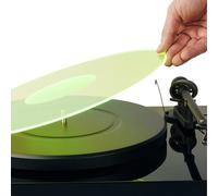 Hudson Hi-Fi GreenLit - Alfombrilla acrílica para Tocadiscos