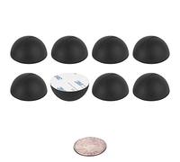 Hudson Hi-Fi Pies de Aislamiento de Altavoz de Silicona Platino de 1 Pulgada, Antideslizantes con Adhesivo, para Aislamiento de Tocadiscos y Altavoces
