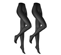 Hudson Medias para mujer, 20_DEN (paquete de 2), Negro, 14-16