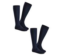 Hudson Only 2-Pack wärmend, Calcetines, marine,