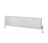 Hudson Reed Eco - Radiador Convector Tipo 33 400mm x 1600mm en Blanco