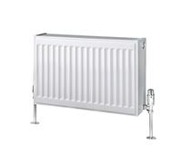 Hudson Reed Eco - Radiador Convector Tipo 33 400mm x 600mm en Blanco