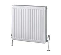 Hudson Reed Eco - Radiador Convector Tipo 33 600mm x 600mm en Blanco