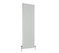 Hudson Reed Esme - Radiador en Estilo Hierro Fundido 1800mm x 540mm en Blanco