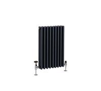 Hudson Reed Esme - Radiador en Estilo Hierro Fundido 600mm x 405mm en Antracita