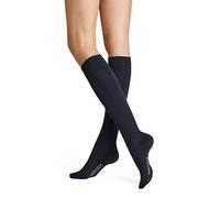 Hudson Relax Woolmix Clima Druckfreier Bund Medias hasta la Rodilla de Punto para Mujer, Armada 0337, 39-42