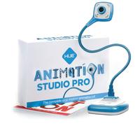 HUE Animation Studio Pro: Kit Stop Motion (cámara flexible Full HD 1080p, software, libro) para Windows/macOS (azul)
