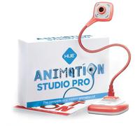 HUE Animation Studio Pro Stop Motion Kit (cámara flexible Full HD 1080p, software, libro) para Windows/macOS (rojo)