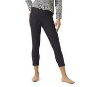 HUE Ankle Slit Essential Denim Capri Calcetines, Negro, XL Mujeres