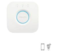 Philips Hue Bridge standard control for Hue lighting systems, smart control centre for controlling Hue smart home lights, compatible with voice control and via app from anywhere