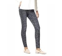HUE Essential Denim Leggings Calcetines, Negro, 1X para Mujer
