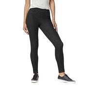 HUE Curvy Fit Essential Denim Leggings Calcetines, Negro, S para Mujer