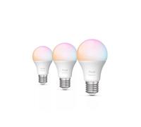 Hue Essentials Pack 3un Bombilla Led Inteligente E27 8W 806 lúmenes RGB Compatible con Alexa