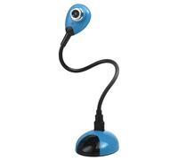 HUE HD: Cámara USB y visualizador portátil, Full HD 1080p (Azul) | Cámara flexible Full HD 1080p, micrófono, compatibilidad con Windows / ChromeOS / MacOS / iPadOS 17+