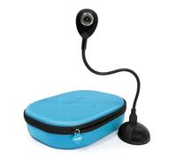 HUE HD: Cámara USB y visualizador portátil (Negro) con Funda de Transporte