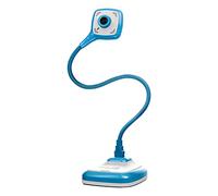 HUE HD Pro Cámara de Documentos USB para Profesores, Azul | Cámara flexible Full HD 1080p, micrófono integrado y luces LED, compatibilidad con Windows / ChromeOS / MacOS / iPadOS 17+