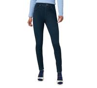 HUE Leggings de Mezclilla de Cintura Alta ultrasuaves Calcetines, Black Indigo Wash, XL para Mujer