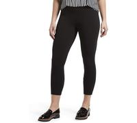 HUE Mujer Ancho Cinturilla Blackout Algodón Leggins Capri - U20482