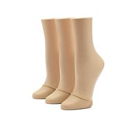 HUE Perfectamente desnudo - Funda transparente para los dedos (paquete de 3), (Pale Beige), Talla única