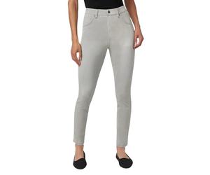 HUE Ultra Soft Denim High Rise Leggings Silver Grey Wash XS
