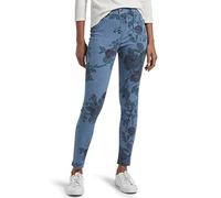 HUE Ultra Soft Denim High Waist 7/8 Legging Leggings y Pantalones, Rosa Azul desteñida, Medium para Mujer