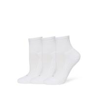 HUE Women's Air Cushion Mini Crew Sport Socks, 3 Pair Pack Air Sport - Calcetines deportivos (3 pares) Mujer (Pack de 3)