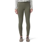 HUE Women's Cotton Ultra Legging with Wide Waistband, Assorted, Bungee Cord, Large