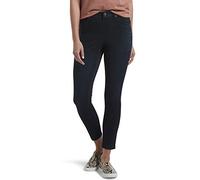 HUE Women's Ultra Soft Denim High Waist Skimmer Legging, Black Indigo Wash, M