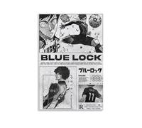 HUEAEHAHE Blue Lock - Póster decorativo para habitación, 30 x 45 cm, estilo sin marco