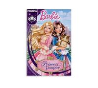 HUEAEHAHE Póster decorativo de Barbie como la princesa y el mendigo, 6 pósteres estéticos, para decoración de pared, 20 x 30 cm, estilo sin marco