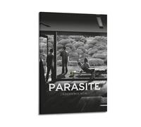 HUEAEHAHE Póster decorativo de pared con diseño de parásitos, póster estético para decoración de pared, 20 x 30 cm, estilo marco