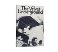 HUEAEHAHE Póster decorativo de The Velvet Underground para habitación, póster estético de 30 x 45 cm, estilo marco