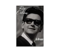 HUEAEHAHE Roy Orbison In Dreams - Póster decorativo en lienzo para habitación, póster estético para decoración de pared, 30 x 45 cm, estilo sin marco